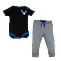 Conjunto de roupas Trooper Air Force Jogger de 2 peças para bebês