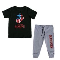Conjunto de roupas Trooper Marine Toddler Jogger (2 peças)
