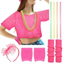 Conjunto de roupas: vestidos femininos Partideal, acessórios de festa dos anos 80