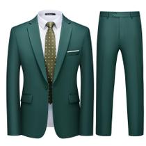 Conjunto de roupas WULFUL, blazer masculino Slim Fit One Button