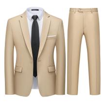 Conjunto de roupas WULFUL, blazer masculino Slim Fit One Button