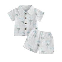Conjunto de roupas WZTYYDS Toddler Baby Boy Beach Outfit 3-4T Conjunto de roupas WZTYYDS Toddler Baby Boy Beach Outfit 3-4T
