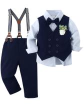 Conjunto de roupas YALLET Toddler Baby Boy Gentleman Wedding 12-18M