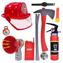 Conjunto de RPG Fireman Gear Firefighter Costume para crianças