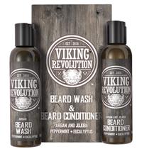 Conjunto de sabonete e condicionador de barba Viking Revolution