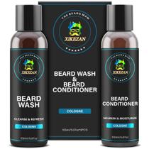 Conjunto de sabonete e condicionador de barba XIKEZAN com argão e jojoba Conjunto de sabonete e condicionador de barba XIKEZAN com argão e jojoba