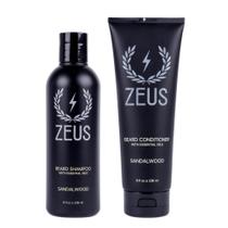 Conjunto de sabonete e condicionador de barba ZEUS Green Tea Sandalwood