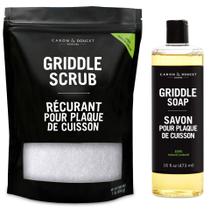 Conjunto de sabonete e esfoliação com sal para limpeza Griddle Caron & Doucet