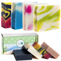 Conjunto de Sabonetes Artesanais 360Feel Sorted - Presente Romântico (600ml x 4)