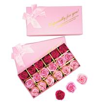 Conjunto de sabonetes Rotumaty Rose Flower Petals perfumado 36 unidades x 2 rosa Conjunto de sabonetes Rotumaty Rose Flower Petals perfumado 36 unidades x 2 rosa