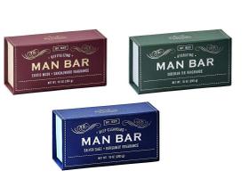 Conjunto de sabonetes San Francisco Soap Company Man Bars 300mL x3