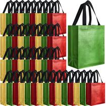 Conjunto de sacolas de presente, sacola reutilizável Eccliy Glossy, 80 peças Conjunto de sacolas de presente, sacola reutilizável Eccliy Glossy, 80 peças