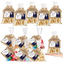 Conjunto de sacos de pipoca Hoolerry 100 Open House com etiqueta Real Estate Conjunto de sacos de pipoca Hoolerry 100 Open House com etiqueta Real Estate