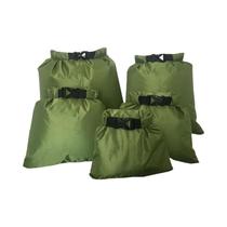 Conjunto De Sacos Impermeáveis 5PCS 2L 5L 10L 15L 20L Saco Flutuante Com Fecho Rolável Para Praia,