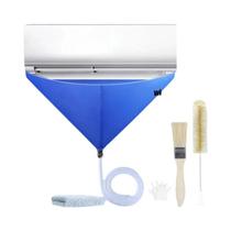 Conjunto De Sacos Impermeáveis Para Limpeza De Ar Condicionado Para Lavagem De Tubo De Drenagem Do