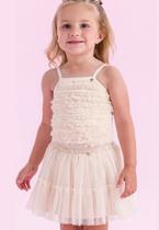 Conjunto de Saia Infantil Menina Petit Cherie