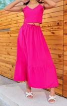 Conjunto de saia longa