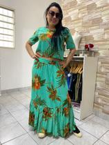 Conjunto de saia longa