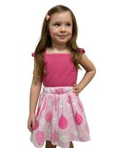 Conjunto de saia meninas