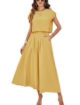 Conjunto de saias HangNifang Summer, 2 peças, roupas femininas
