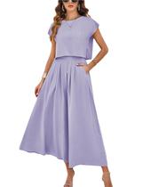 Conjunto de saias HangNifang Summer, 2 peças, roupas femininas