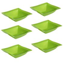 Conjunto De Saladeira Moove Vemplast M 2L 6 Peças Verde