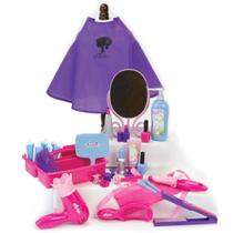 Conjunto de salão de cabeleireiro Sophia's Hair Salon, conjunto completo de 30 peças Conjunto de salão de cabeleireiro Sophia's Hair Salon, conjunto completo de 30 peças