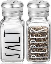 Conjunto de Saleiro e Pimenteiro de Vidro Brighter Barns 80 ml Conjunto de Saleiro e Pimenteiro de Vidro Brighter Barns 80 ml
