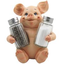 Conjunto de saleiro e pimenteiro Home 'n Gifts Decorative Pig