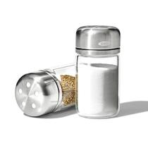 Conjunto de saleiro e pimenteiro OXO Good Grips Glass 100mL Clear