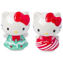 Conjunto de saleiro e pimenteiro Silver Buffalo Hello Kitty Conjunto de saleiro e pimenteiro Silver Buffalo Hello Kitty