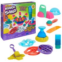 Conjunto de saneamento Sensory Toy Kinetic Sand Ultimate com 1 kg