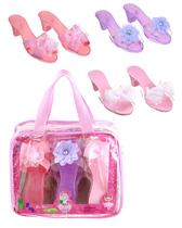 Conjunto de sapatos de vestir Princess Expressions Kids com bolsa de transporte