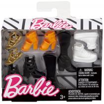 Conjunto de Sapatos Originais para Boneca Barbie - 100% Original e Lacrado