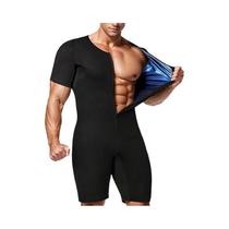 Conjunto De Sauna 3 Em 1 Para Homens, Roupa Modeladora De Corpo Inteiro, Treinador De Cintura, Conjunto De Sauna 3 Em 1 Para Homens, Roupa Modeladora De Corpo Inteiro, Treinador De Cintura,
