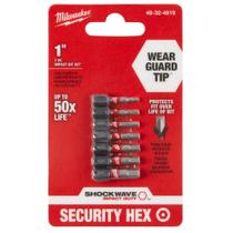 Conjunto de segurança hexagonal Milwaukee Accessory 48-32-4619