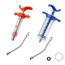 Conjunto de Seringas Yoogeer 10ML+50ML com Bico Ajustável para Drenagem Conjunto de Seringas Yoogeer 10ML+50ML com Bico Ajustável para Drenagem