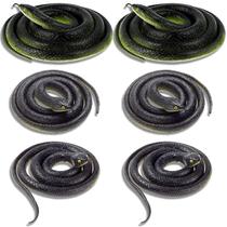 Conjunto de serpentes de borracha ADULLPONY Scare Birds Garden 6 unidades Conjunto de serpentes de borracha ADULLPONY Scare Birds Garden 6 unidades