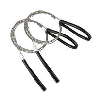 Conjunto De Serra Manual Portátil De Aço Inoxidável Com Cabo De PVC Para Caminhadas, Camping E Caça