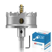 Conjunto de serras de furos DKIBBITH TCT Heavy Duty 70 mm com brocas