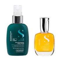Conjunto de sérum de óleo capilar e fluido anti-quebra ALFAPARF MILANO