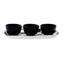 Conjunto de Servir 4 Peças Oxford Damas Conjunto de Servir 4 Peças Oxford Damas
