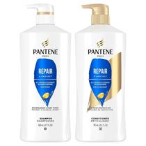 Conjunto de shampoo, condicionador e tratamento capilar Pantene