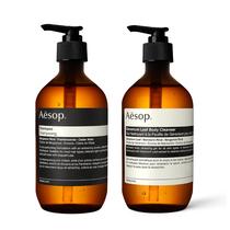 Conjunto de shampoo de limpeza corporal Aesop Geranium Leaf 50mL x 4