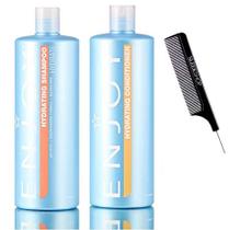 Conjunto de shampoo e condicionador Aconl Enjoy HYDRATE 1000mL