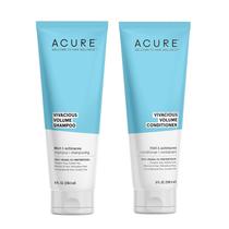 Conjunto de shampoo e condicionador Acure Vivacious Volume 240 ml Conjunto de shampoo e condicionador Acure Vivacious Volume 240 ml