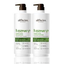 Conjunto de shampoo e condicionador Alfheim Rosemary+ Purifying