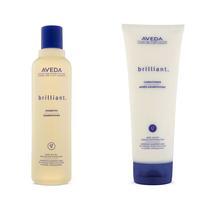 Conjunto de shampoo e condicionador Aveda Brilliant Shine Enhancing Conjunto de shampoo e condicionador Aveda Brilliant Shine Enhancing