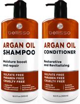 Conjunto de shampoo e condicionador BELLISSO Marroquino Argan Oil Conjunto de shampoo e condicionador BELLISSO Marroquino Argan Oil