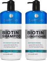 Conjunto de shampoo e condicionador BELLISSO Sem sulfato de biotina Conjunto de shampoo e condicionador BELLISSO Sem sulfato de biotina